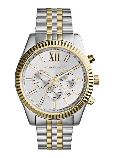 michael kors mannen horloge zilver